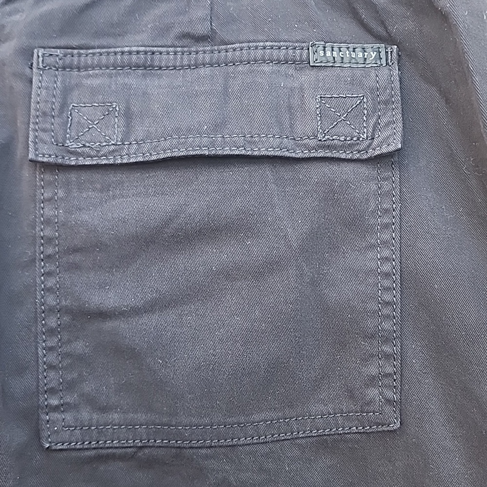 New Sanctuary Reissue Wide Leg Cargo Pants, NWT - Picture 13 of 14